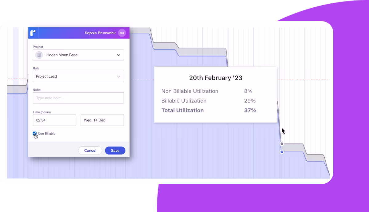 Screenshot of Runn Graphs